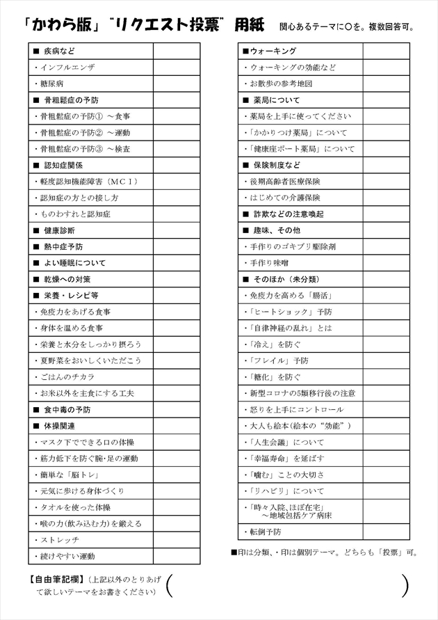 富田町病院かなえ「かわら版62号」