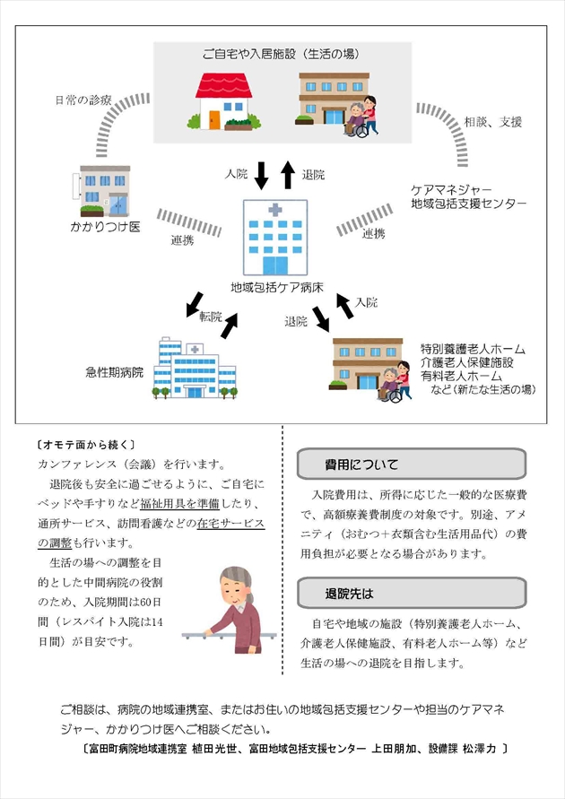 富田町病院かなえ「かわら版58号」
